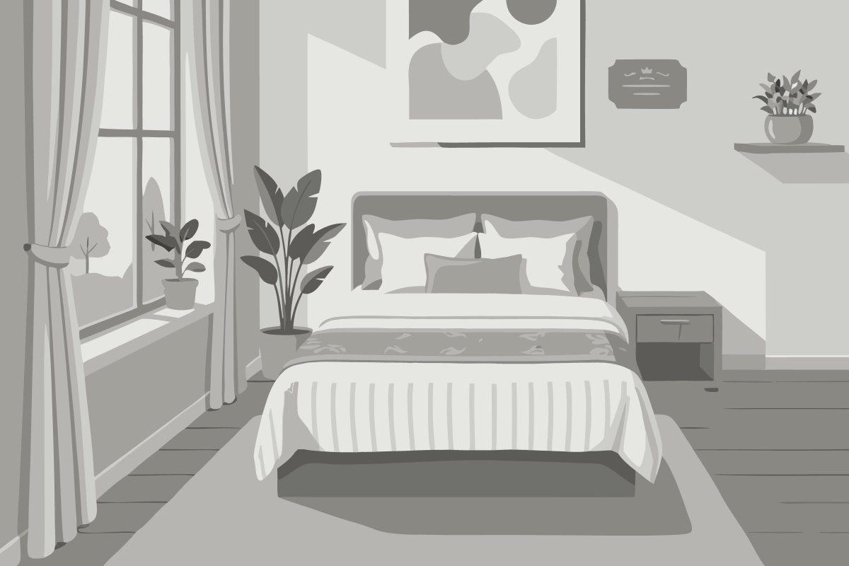 Bed in 6-Bed Mixed Dormitory Room